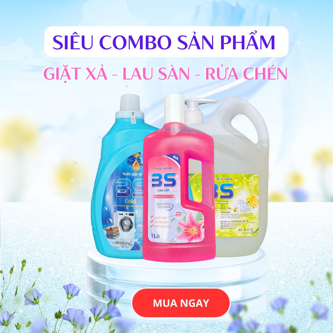 FREE SHIP Combo HOT Giặt xả+Rửa chén+lau sàn0